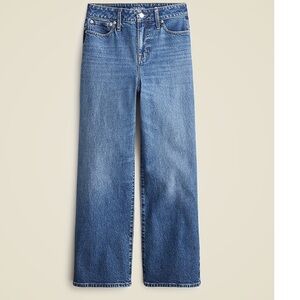 J.Crew Curvy Slim Wide Jean in 1996 semi-stretch